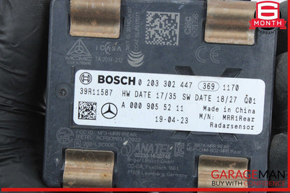 19-23 Mercedes W205 C300 Rear Left or Right Side Blind Spot Radar Sensor OEM