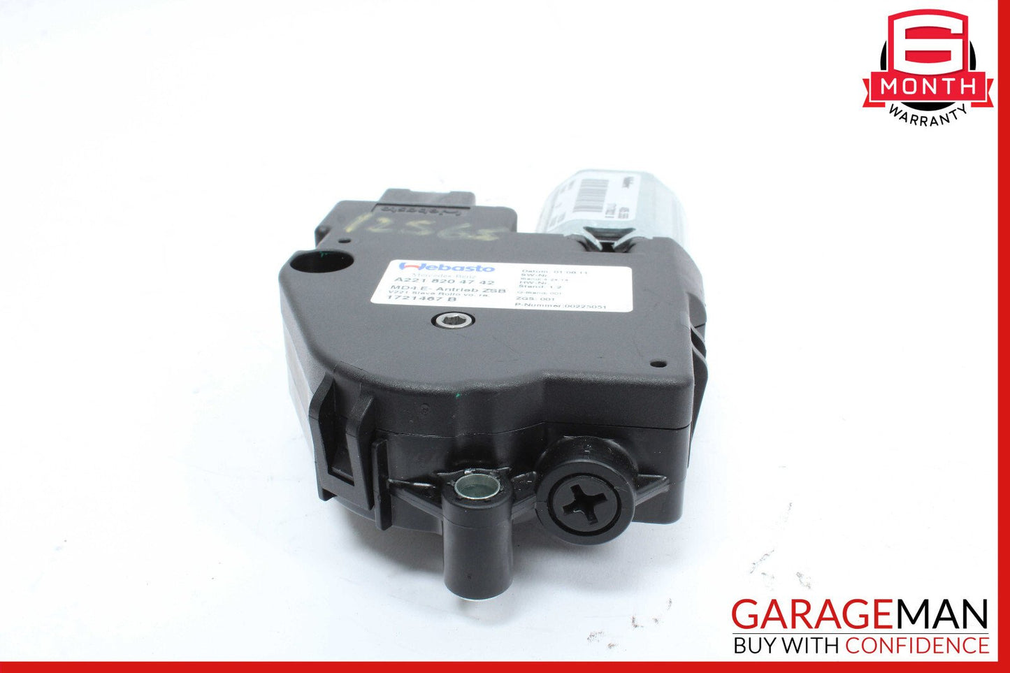 07-13 Mercedes W221 S65 AMG S550 S400 Sunroof Sun Roof Motor 2218204742 OEM