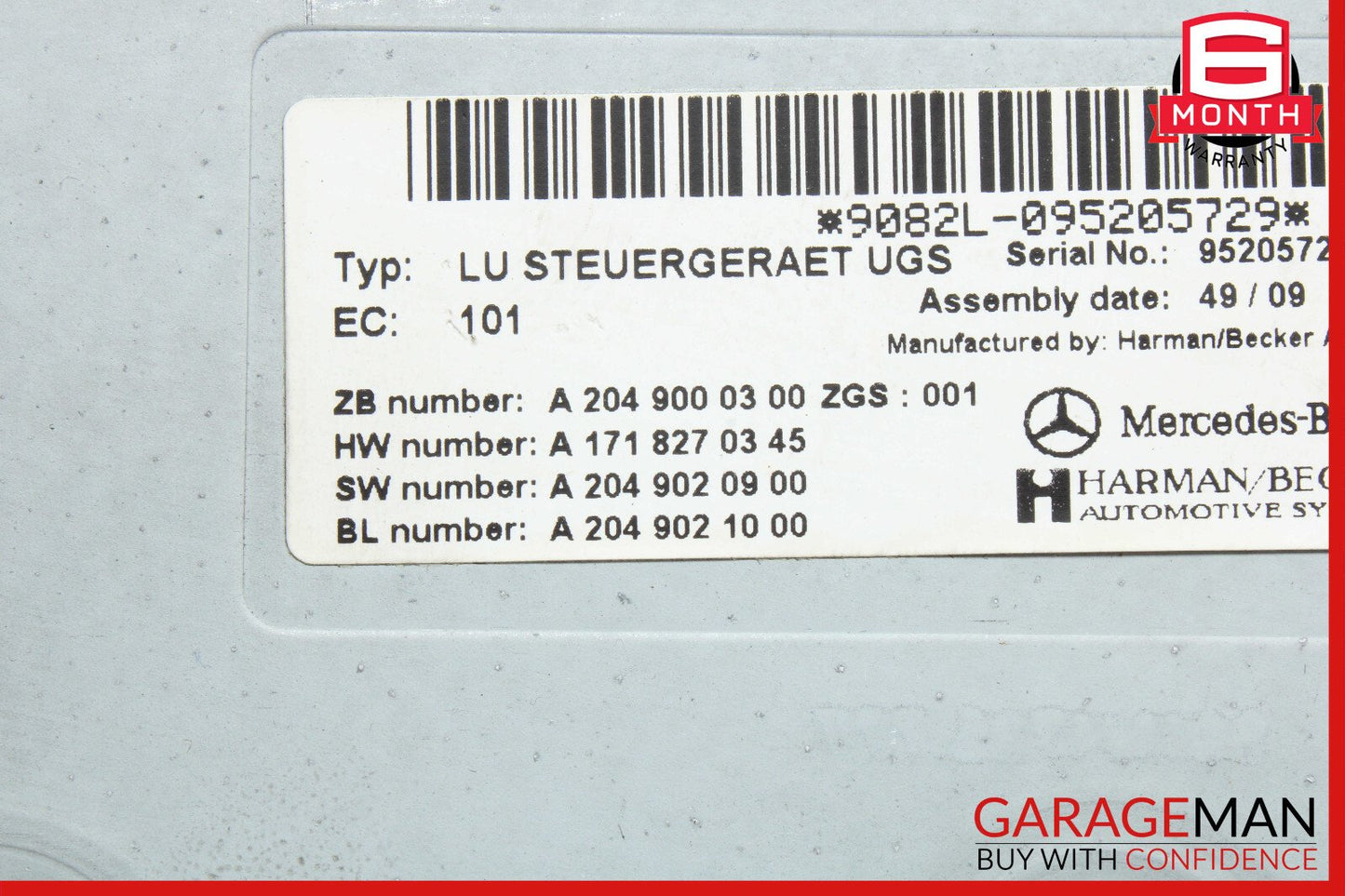 10-13 Mercedes W164 ML350 C300 Communication Interface Ipod Control Module Unit