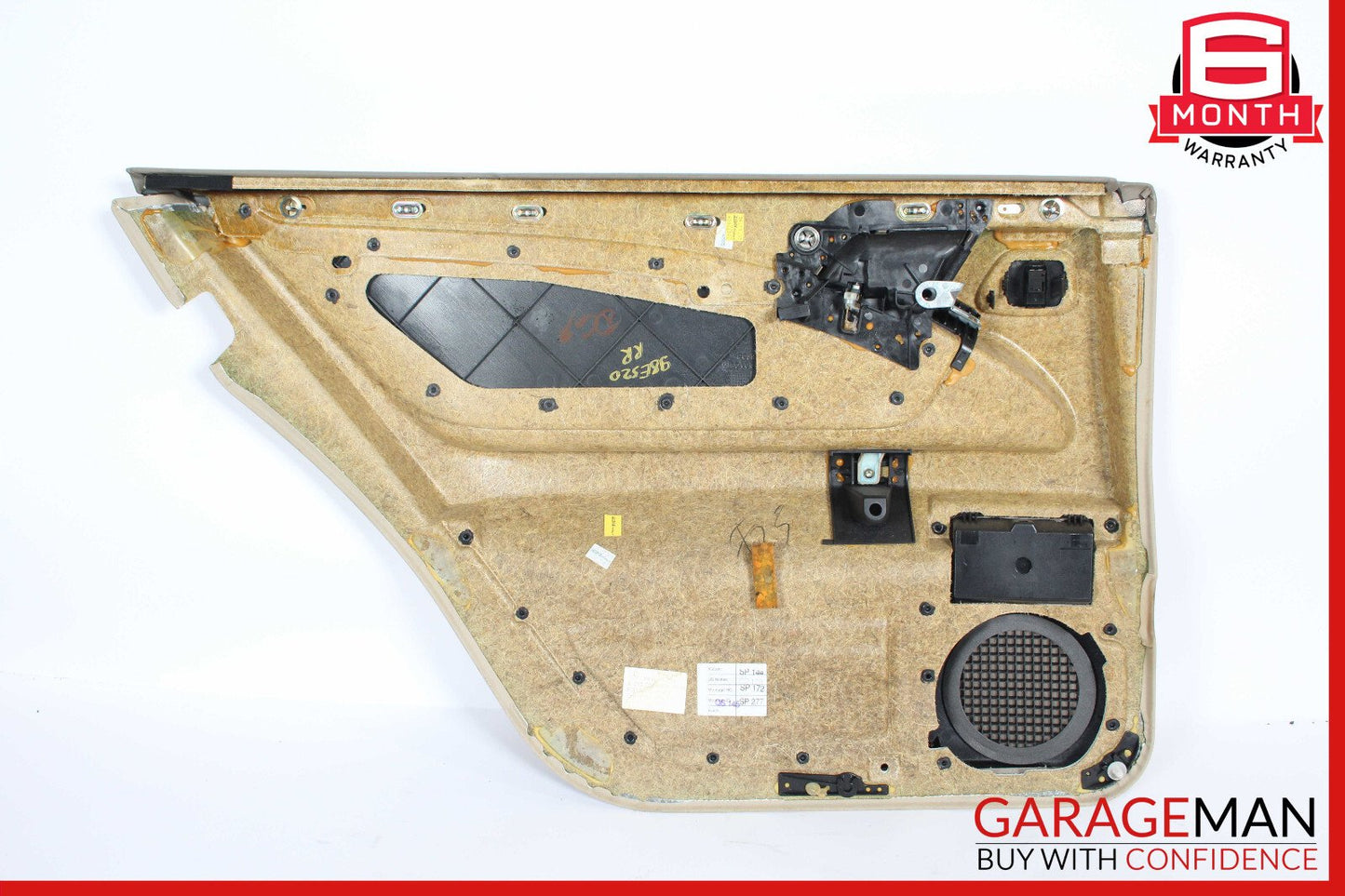 96-03 Mercedes W210 E320 Rear Right Passenger Side Interior Door Panel Trim OEM