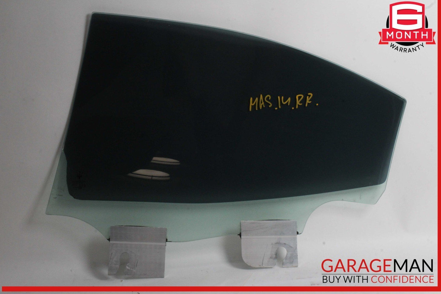 14-22 Maserati Ghibli S Rear Right Passenger Side Door Window Glass OEM