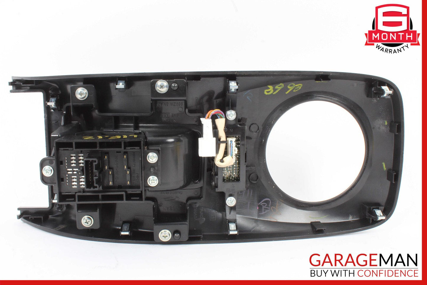 11-12 Nissan Leaf Center Console Shifter Bezel Trim Cover Panel OEM