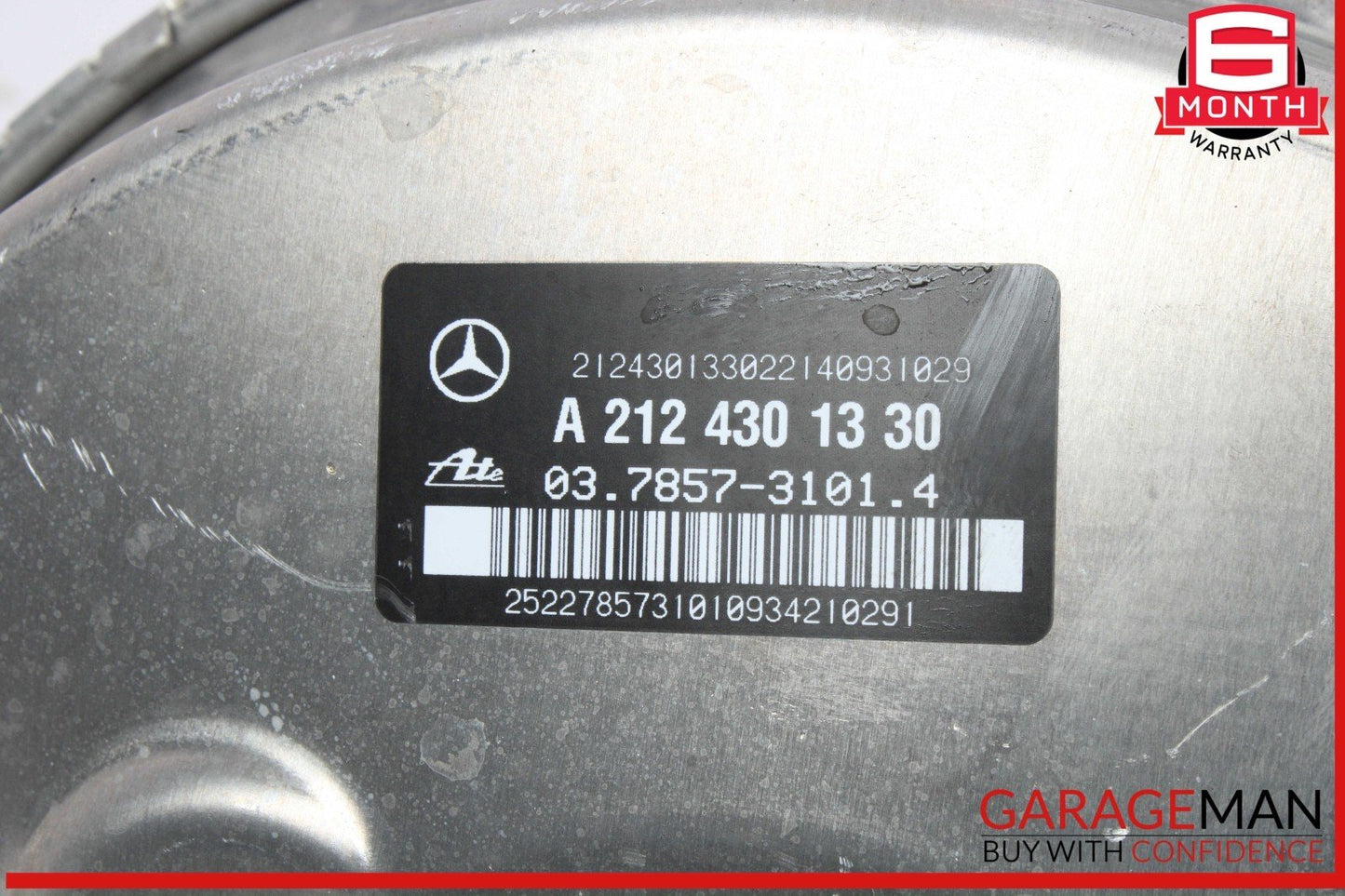 14-18 Mercedes W212 E350 CLS550 Power Brake Booster Master Cylinder w/ Reservoir