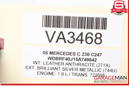 03-06 Mercedes W203 C230 S500 S55 AMG A/C Air Conditioning Compressor Pump OEM