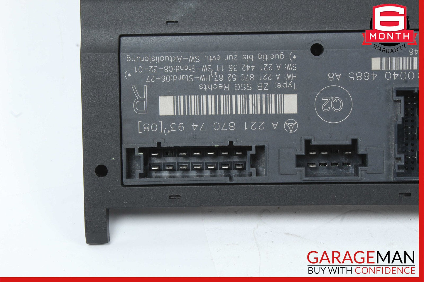 07-13 Mercedes W221 S550 S400 S350 Front Right Side Under Seat Control Unit OEM