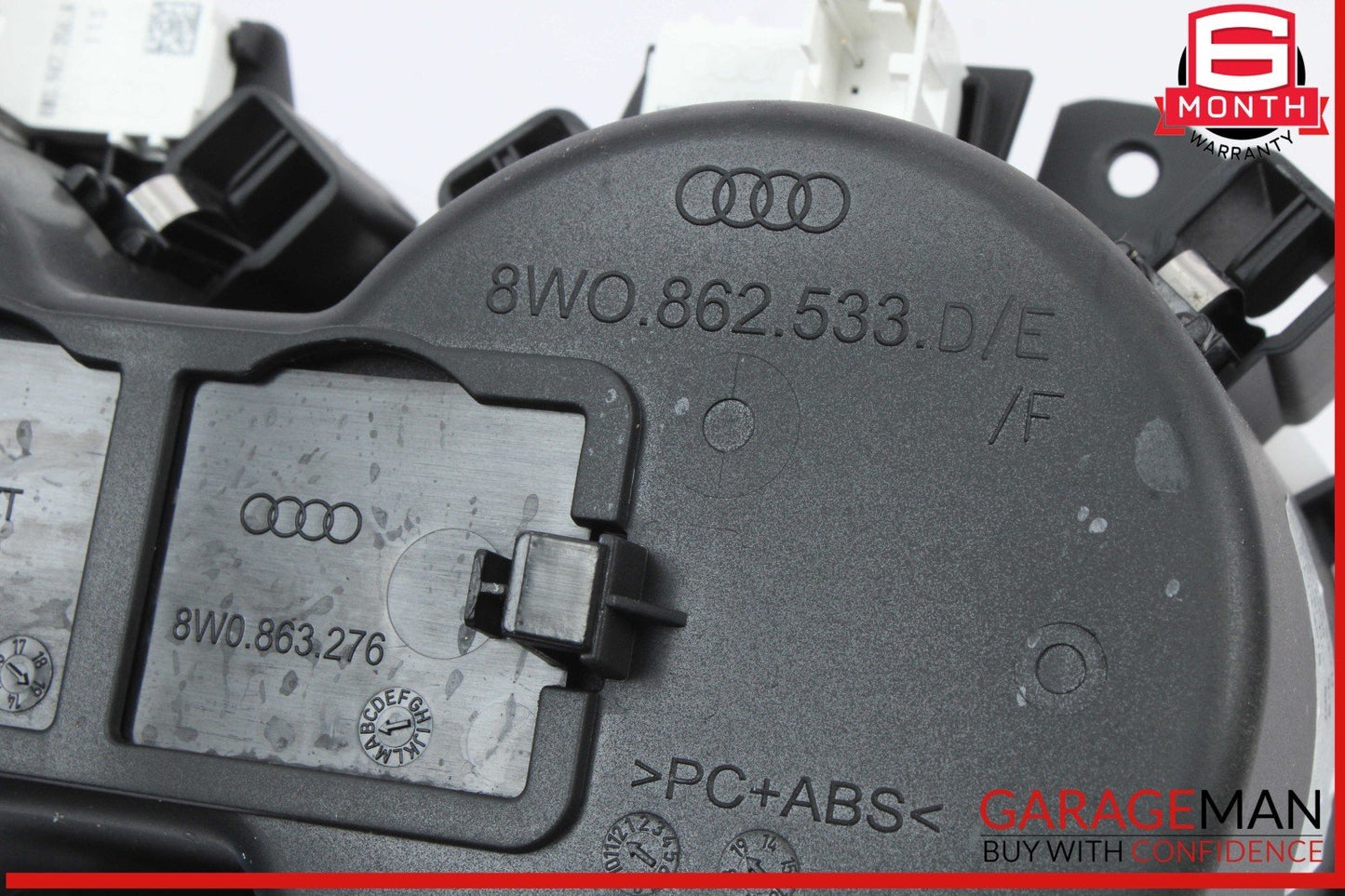 17-24 Audi S5 A4 Front Center Console Dual Drink Cup Holder 8W0862533A OEM