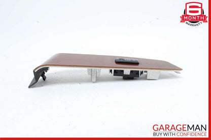03-06 Mercedes W220 S430 Front Right Side Door Window Switch Trim Bezel Wood OEM