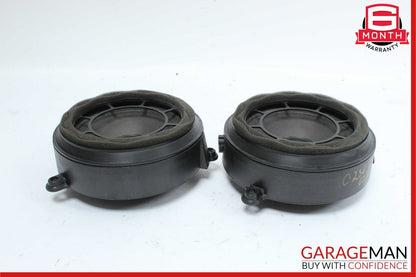 01-07 Mercedes W203 C230 Front Right & Left Side Door Audio Speaker Set of 2 OEM
