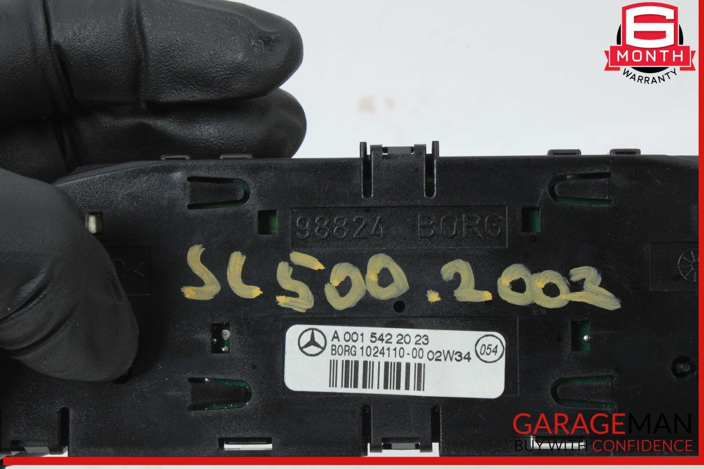 03-06 Mercedes R230 SL500 SL55 AMG Parktronic Warning Display Buzzer Front OEM