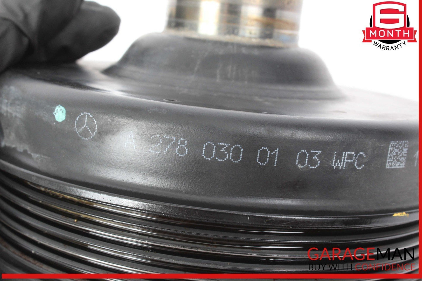 12-20 Mercedes X166 GL450 4MATIC SL550 Crank Shaft Pulley Harmonic Dampener OEM