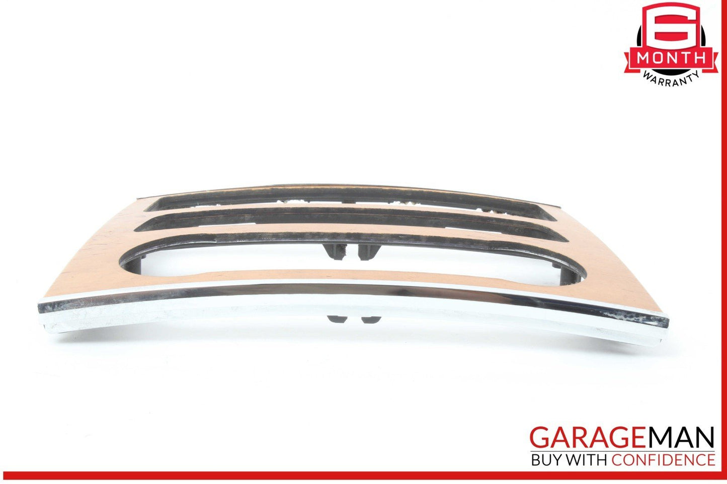 06-12 Mercedes X164 GL450 4MATIC Center Console Control Trim Panel Wood Bezel