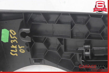 05-08 Mercedes R171 SLK350 SLK280 Front Left Side Seat Belt Cover Trim Panel OEM