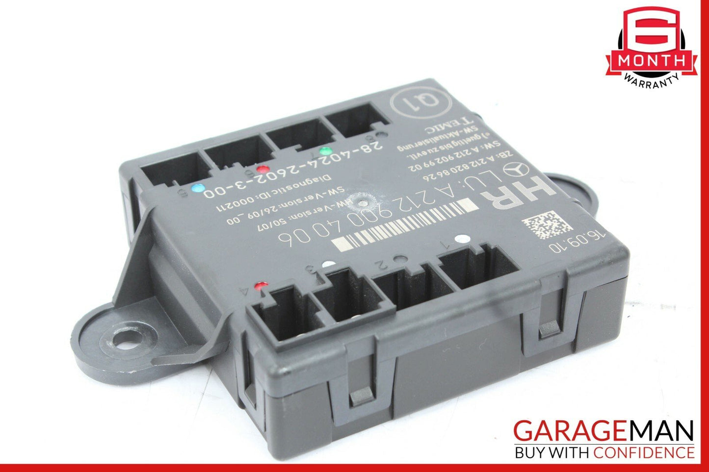 08-14 Mercedes W212 E350 C300 Rear Right Passenger Side Door Control Module OEM