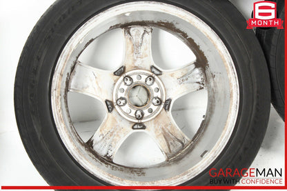 06-09 Mercedes W164 ML350 ML450 Complete Wheel Tire Rim Set of 4 Pc 8Jx19H2 ET60