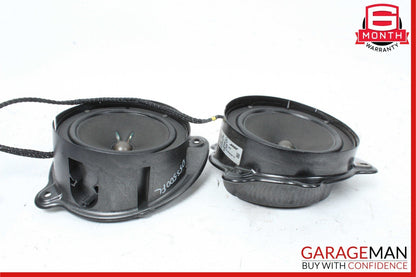 00-06 Mercedes W220 S500 Front Left & Right Side Door Sound Speaker Speakers Set