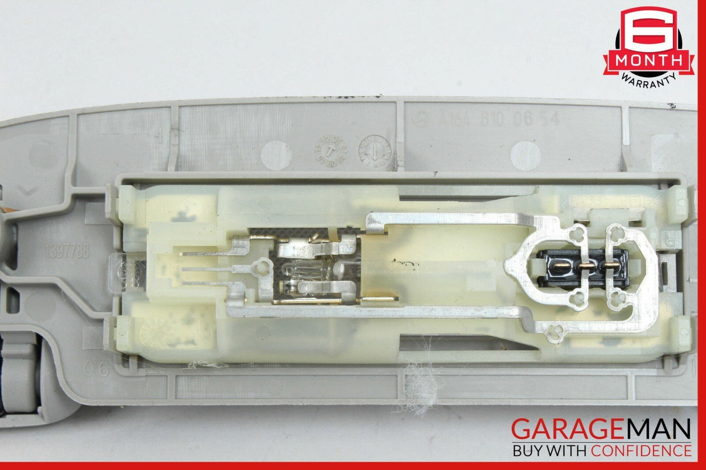 06-12 Mercedes W164 ML350 GL450 Rear Right Side Roof Grab Handle Gray OEM