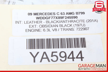 08-14 Mercedes W204 C63 AMG C350 Floor Gear Selector Shifter 2042673724 OEM