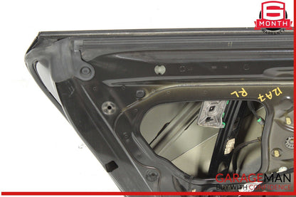 12-18 Audi A7 RS7 S7 Rear Left Driver Side Door Shell Panel Black OEM