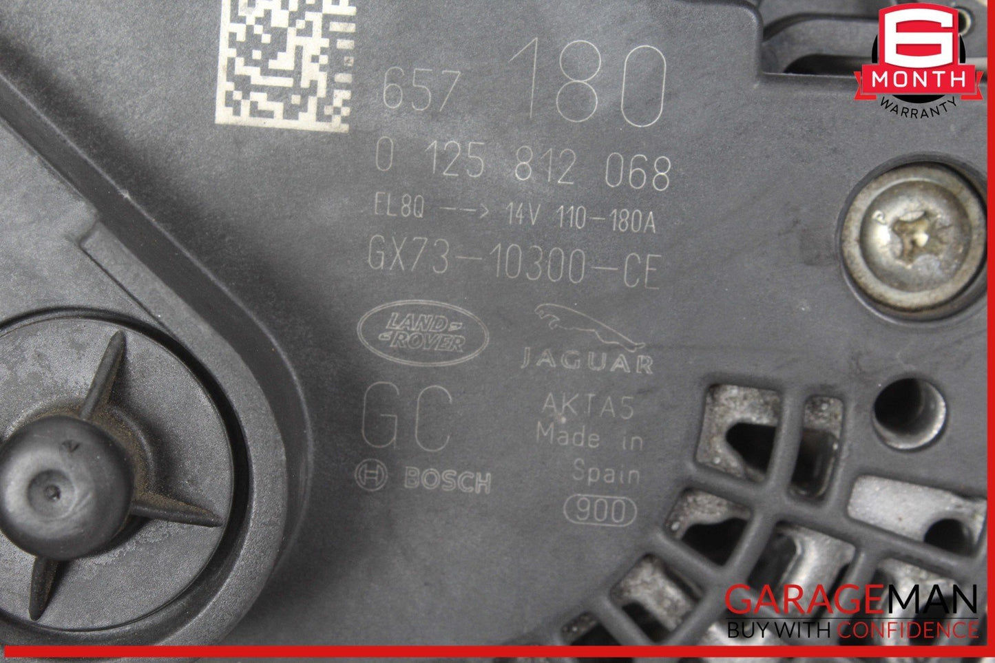17-19 Jaguar XE AWD Engine Motor Alternator Generator GX7310300CE OEM