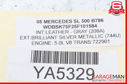 03-11 Mercedes E500 CLS350 SL550 Front Right Side Lower Wishbone Control Arm