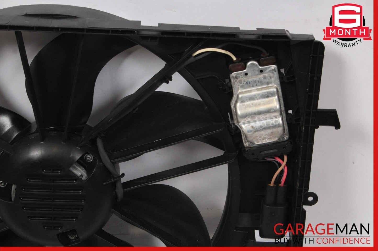 08-18 Mercedes GLK350 E350 C350 Engine Radiator Cooling Fan Motor Shroud Assy