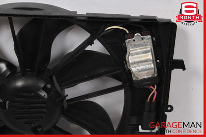 08-18 Mercedes GLK350 E350 C350 Engine Radiator Cooling Fan Motor Shroud Assy