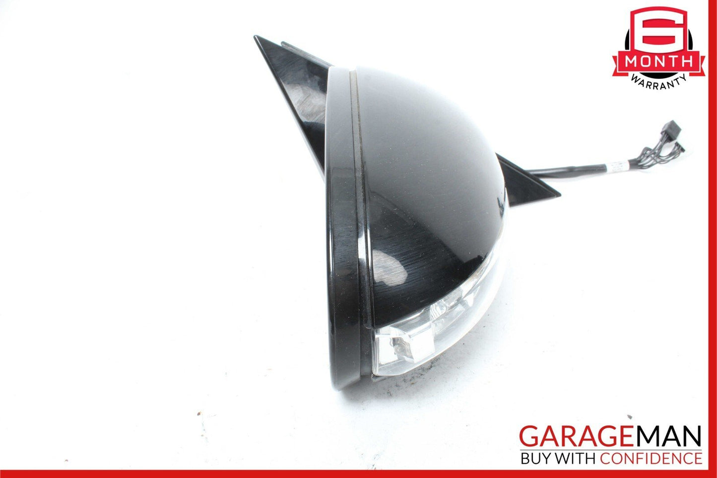 07-09 Mercedes W221 S550 S600 Right Side Mirror Door Rear View Black OEM