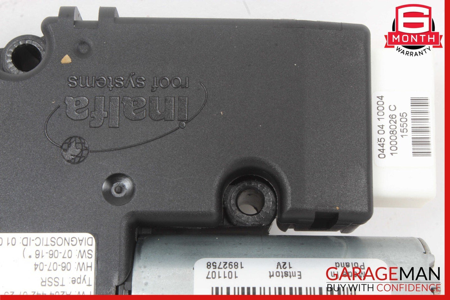 08-15 Mercedes X204 GLK350 C350 CL550 Panoramic Sunroof Sun Roof Motor Unit OEM