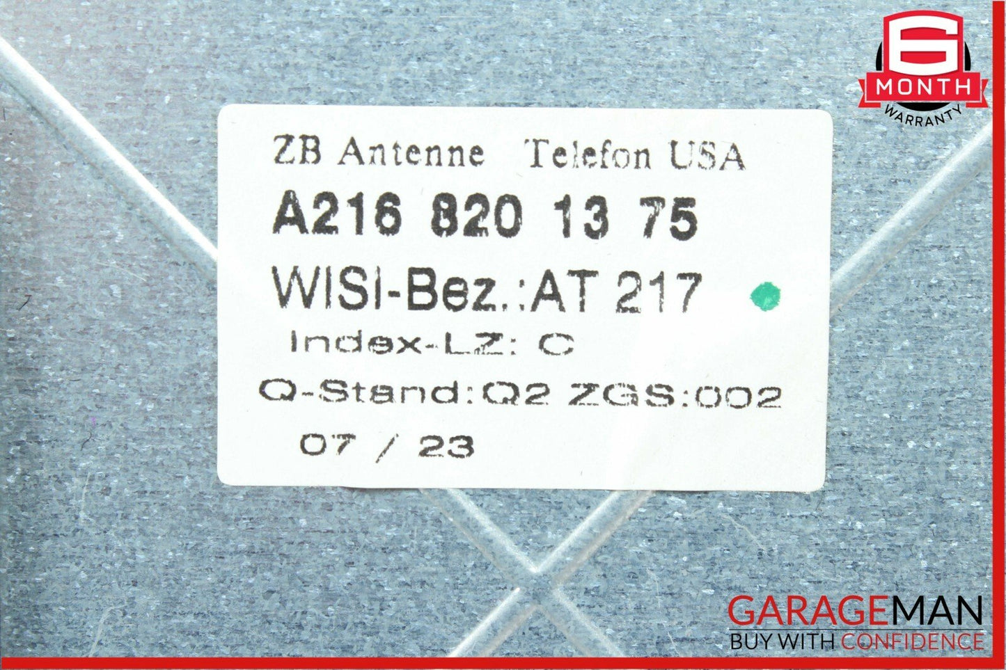 07-13 Mercedes W216 CL550 CL600 Telephone Phone Antenna Control Module Unit OEM