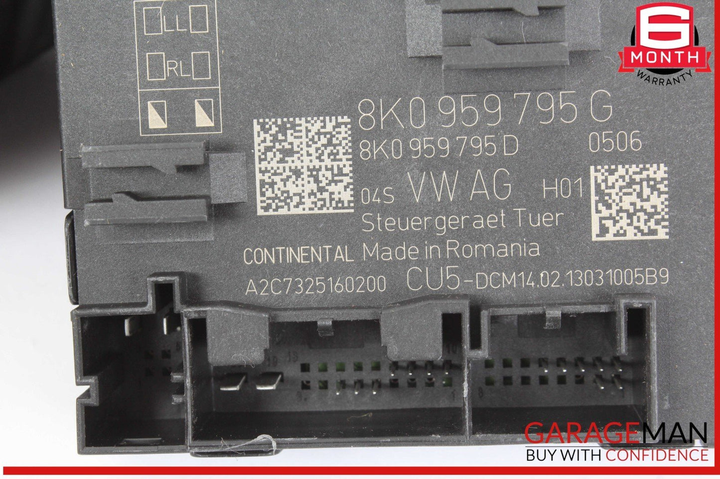 09-17 Audi Q5 SQ5 Rear Left or Right Side Door Control Module Unit OEM