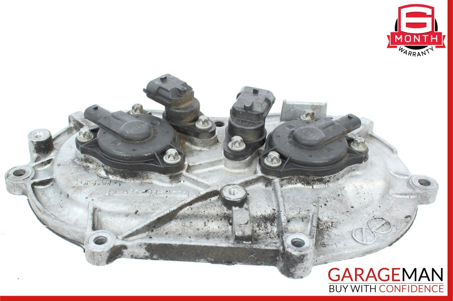 06-13 Mercedes W211 E350 S550 Front Right Engine Timing Chain Cover Plate OEM