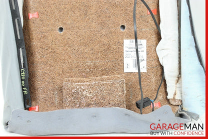 94-00 Mercedes W202 C280 Front Left Side Top Upper Seat Cushion Cover Gray OEM