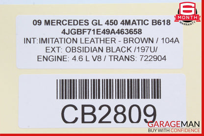 09-12 Mercedes R350 E350 CLS500 SL500 Subwoofer Amp Amplifier Harman Becker OEM