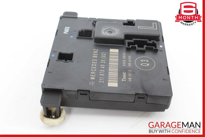 03-09 Mercedes W211 E320 E350 E63 AMG Rear Left Side Door Control Module Unit