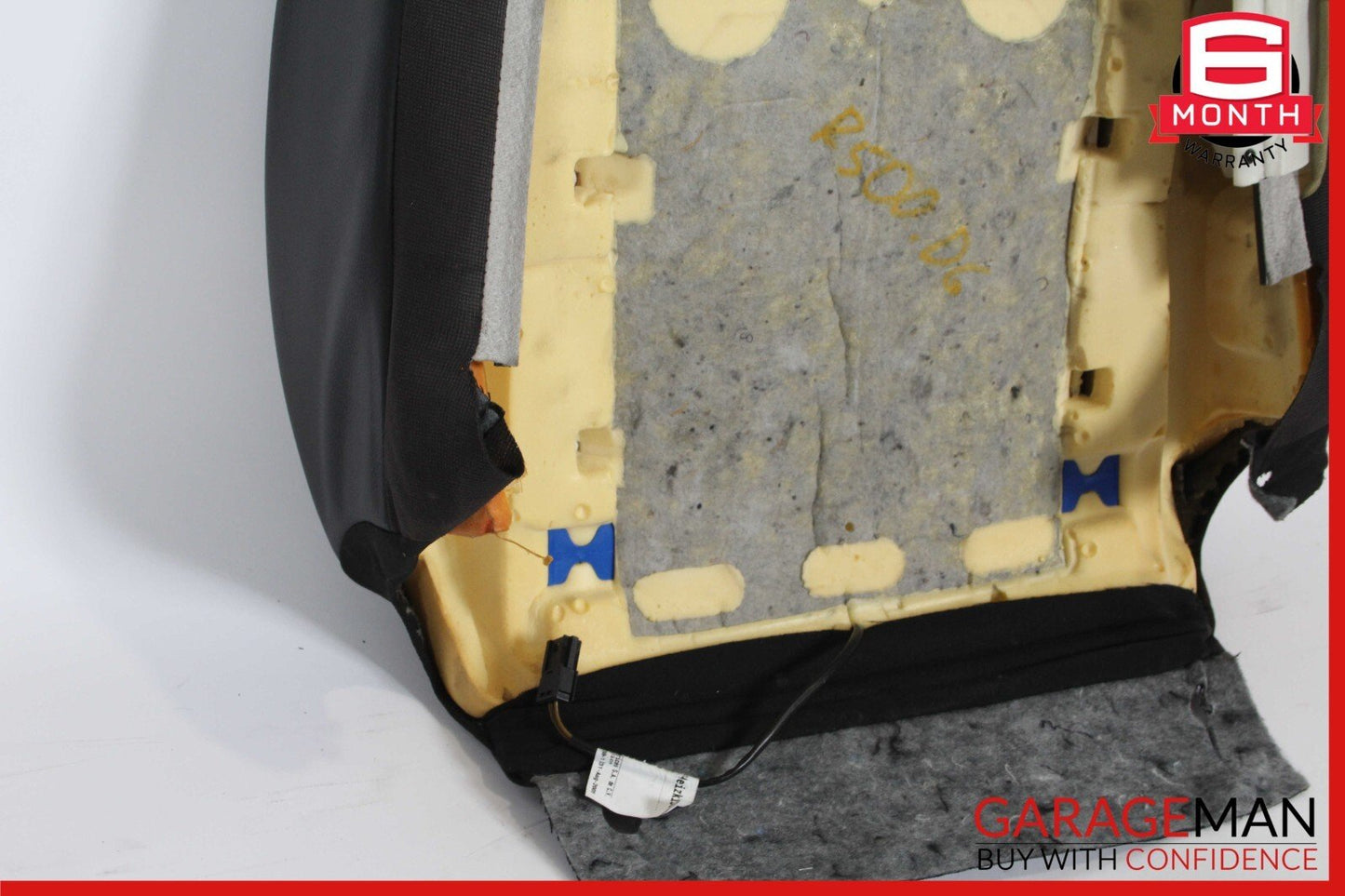 06-10 Mercedes W251 R320 R350 Front Right Side Top Upper Seat Cushion Anthracite