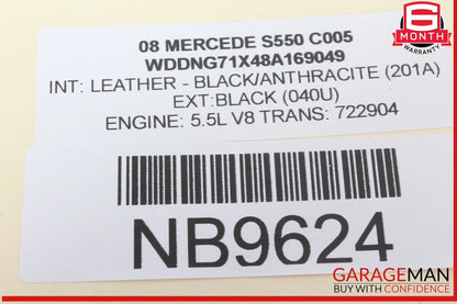 07-13 Mercedes W221 S550 S400 Rear Right / Left Side Door Controller Module Unit