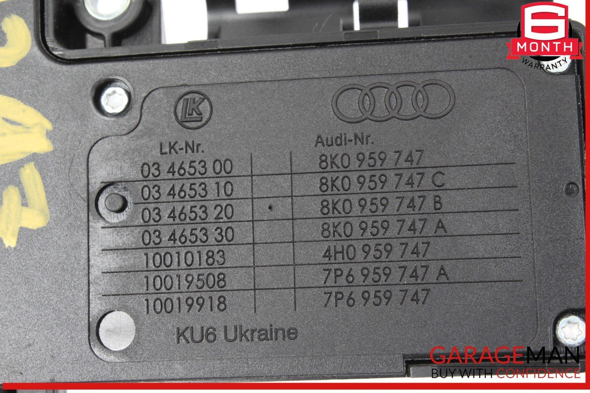 12-18 Audi S5 A5 SQ5 Front Left Driver Side Seat Adjustment Switch 8K0959747 OEM
