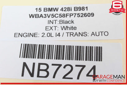 14-16 BMW 428i 435i ACSM4 Convertible Control Module Unit 9350004 OEM