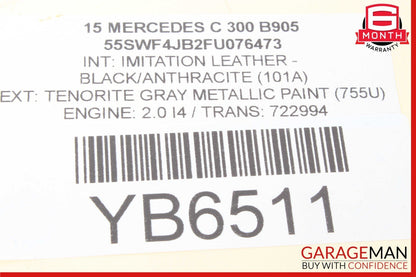 10-20 Mercedes W205 C300 E350 Rear Left / Right Suspension Upper Control Arm OEM