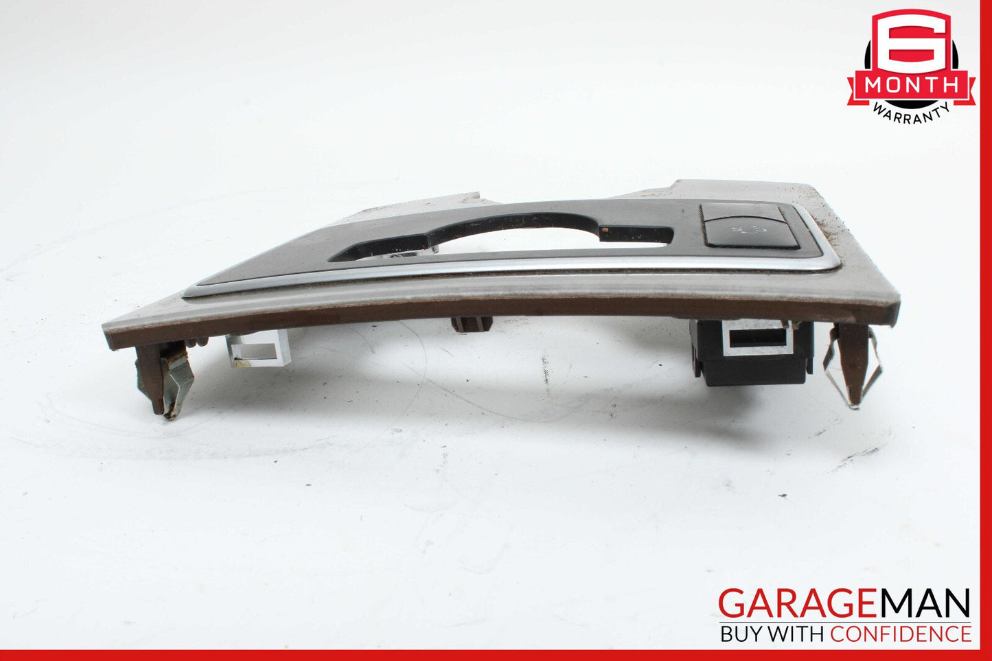 10-13 Mercedes W212 E350 E550 Center Console Switch Trim Bezel Wood OEM