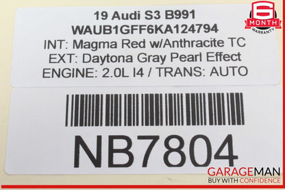 17-20 Audi S3 A3 Rear Smart Key Keyless Entry Antenna Control Module Unit OEM