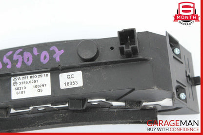 07-14 Mercedes W221 S550 CL550 S350 Dashboard Dash Control Switch Panel Assy OEM