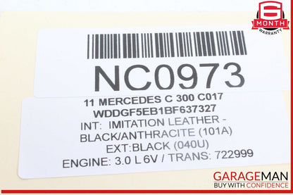 06-12 Mercedes W204 C300 GL450 CL550 Front Left Side Bumper Fog Light Lamp OEM
