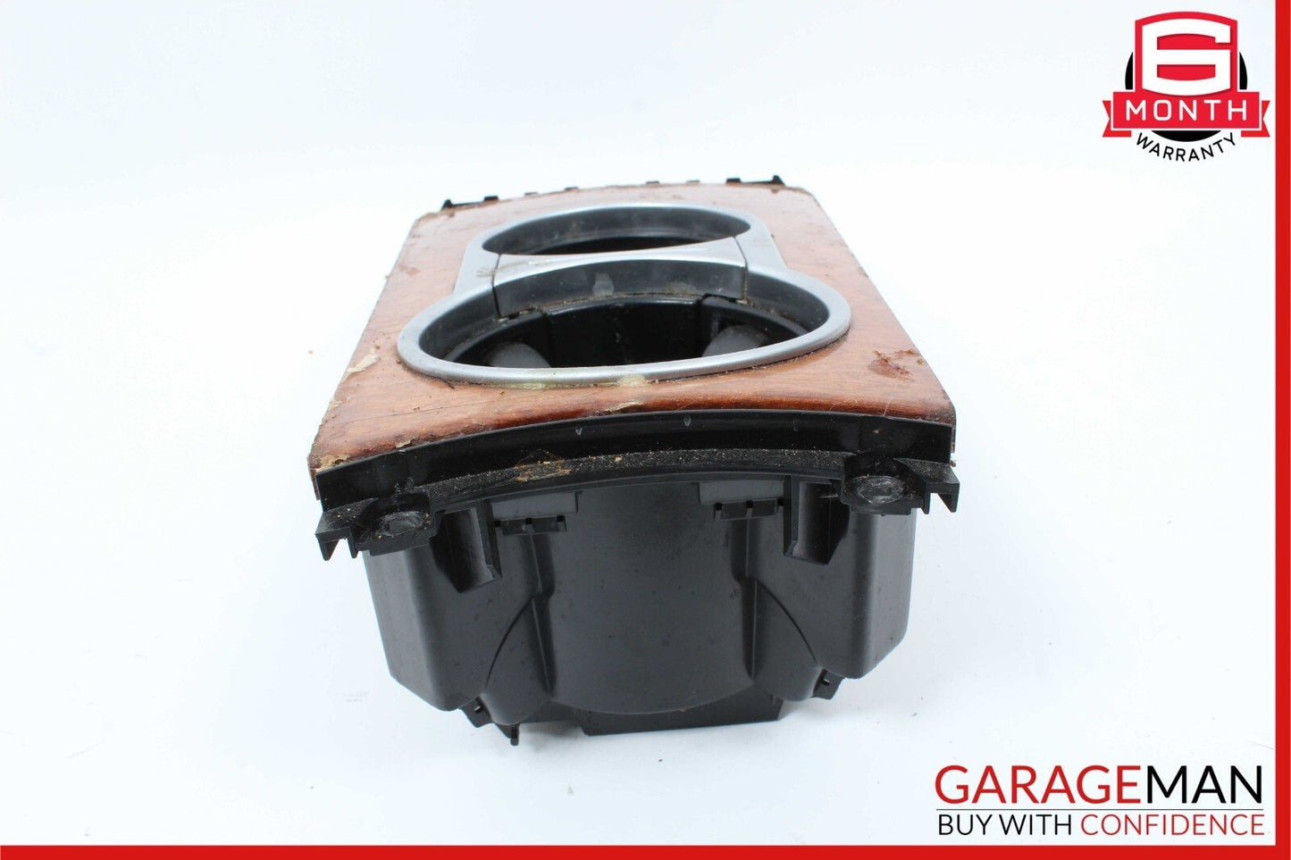 06-12 Mercedes W164 ML350 GL450 Center Console Cup Holder Compartment Wood OEM
