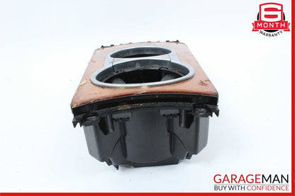 06-12 Mercedes W164 ML350 GL450 Center Console Cup Holder Compartment Wood OEM