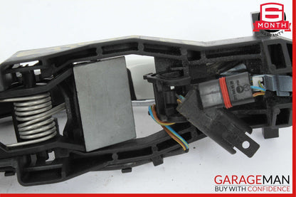 07-09 Mercedes W211 E350 Exterior Door Handle Rear Right Side White OEM