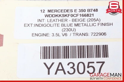 08-17 Mercedes W207 E350 E400 Front Left Side Lower Control Arm RWD OEM