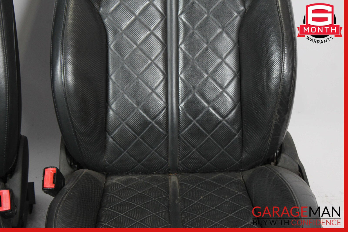 11-17 Audi A8 Front Complete Seat Cushion Cover Assy Set OEM