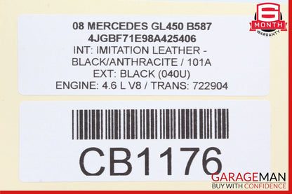 06-12 Mercedes X164 GL450 ML350 ML63 AMG Radio 6 Disk CD Changer Player Module