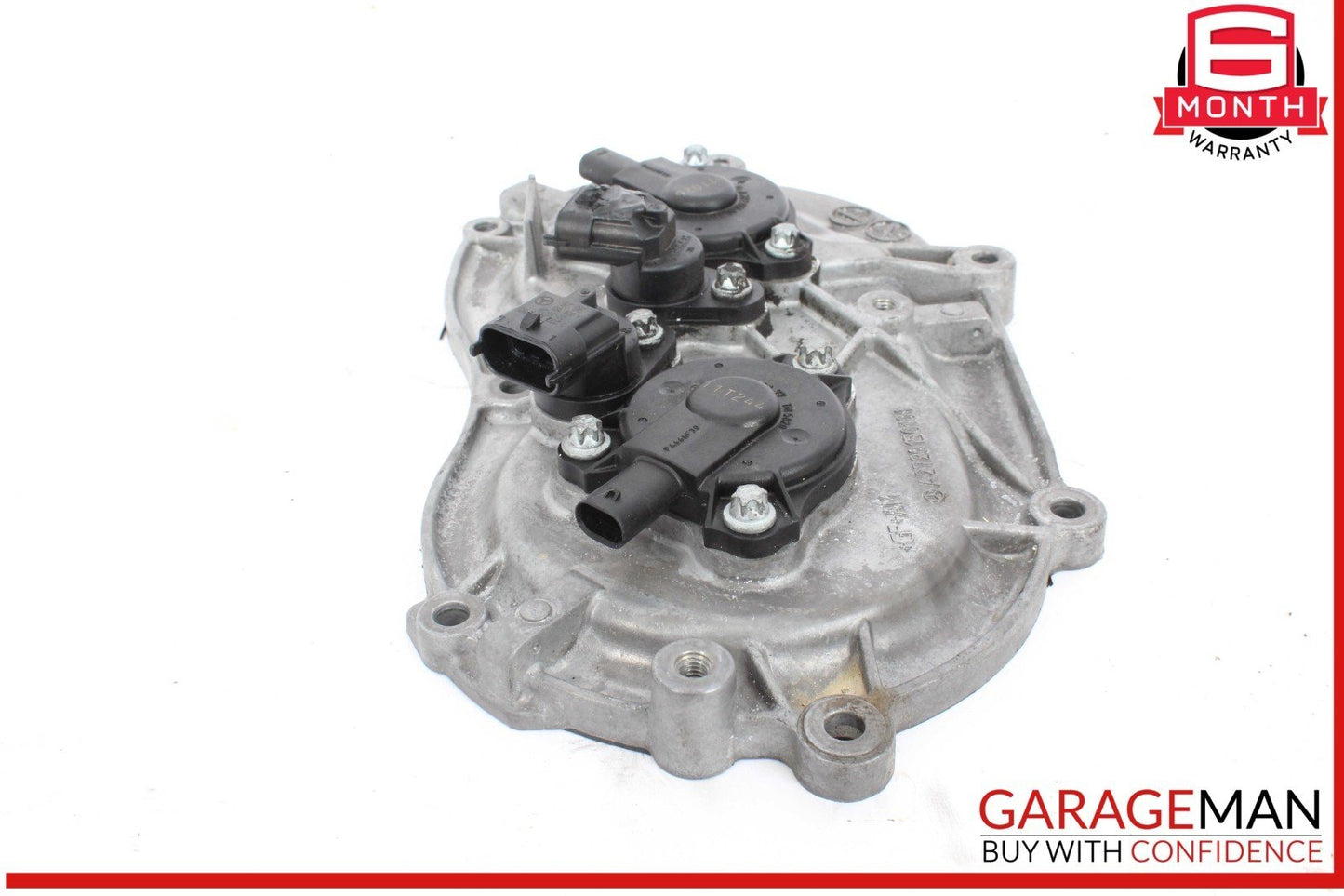05-13 Mercedes W221 S550 ML350 Front Right Engine Timing Chain Cover Plate OEM